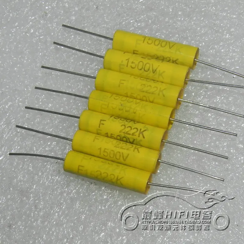 Полипропиленовый пленочный конденсатор Hualun FARADD PAT 1500v0.0022UF 222K 2.2nf 2200PF 1 шт./1 партия