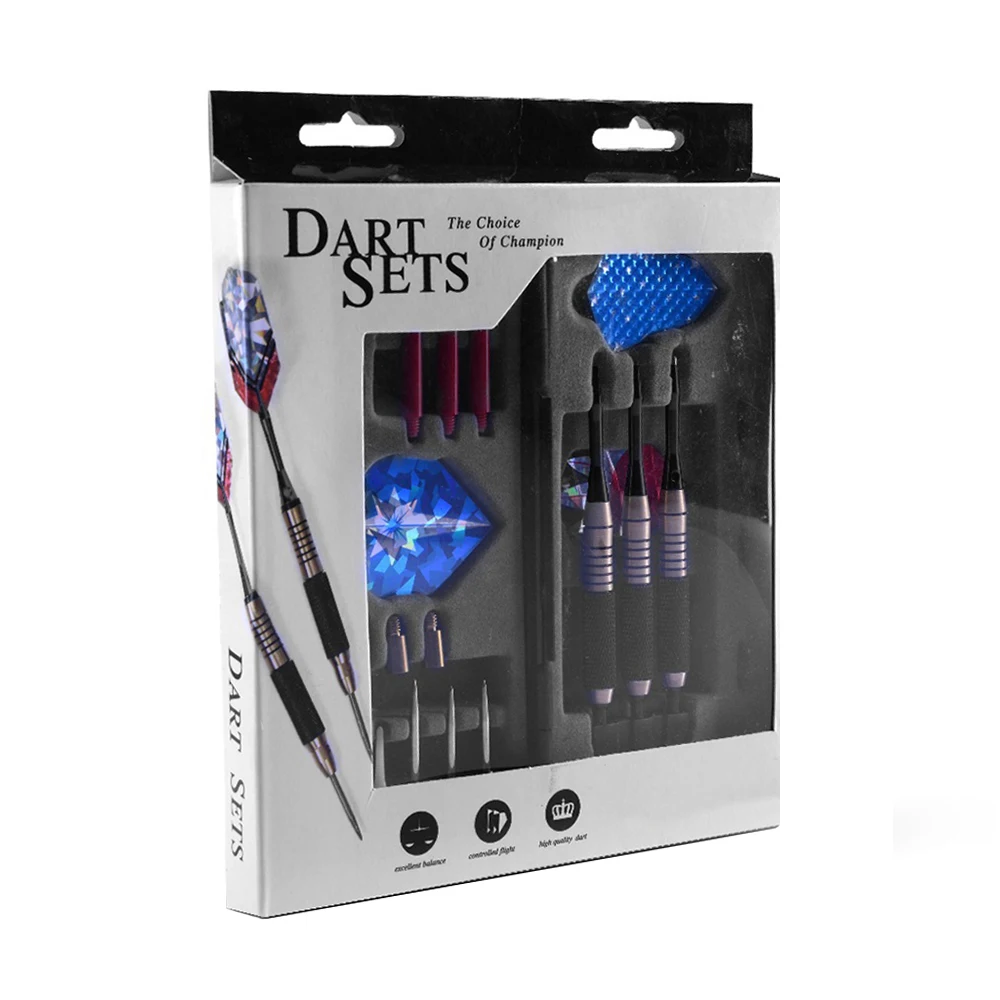 

Набор профессиональных дротиков с Медной головкой, 3 съемных и регулируемых дротиков