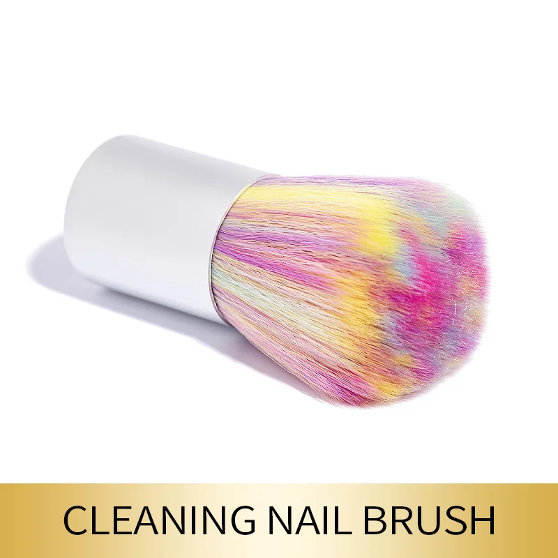 EUSCI Чистящая щетка для ногтей блестящая пудра Пыль акриловый УФ гель удаления