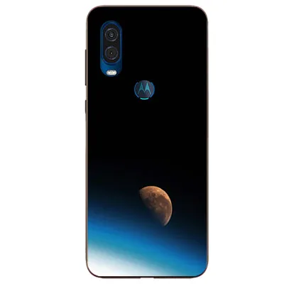 Чехол роскошный чехол из ТПУ и силикона чехол s для MOTO One power Phone задняя крышка для MOTO P40 Funda Coque - Цвет: W1