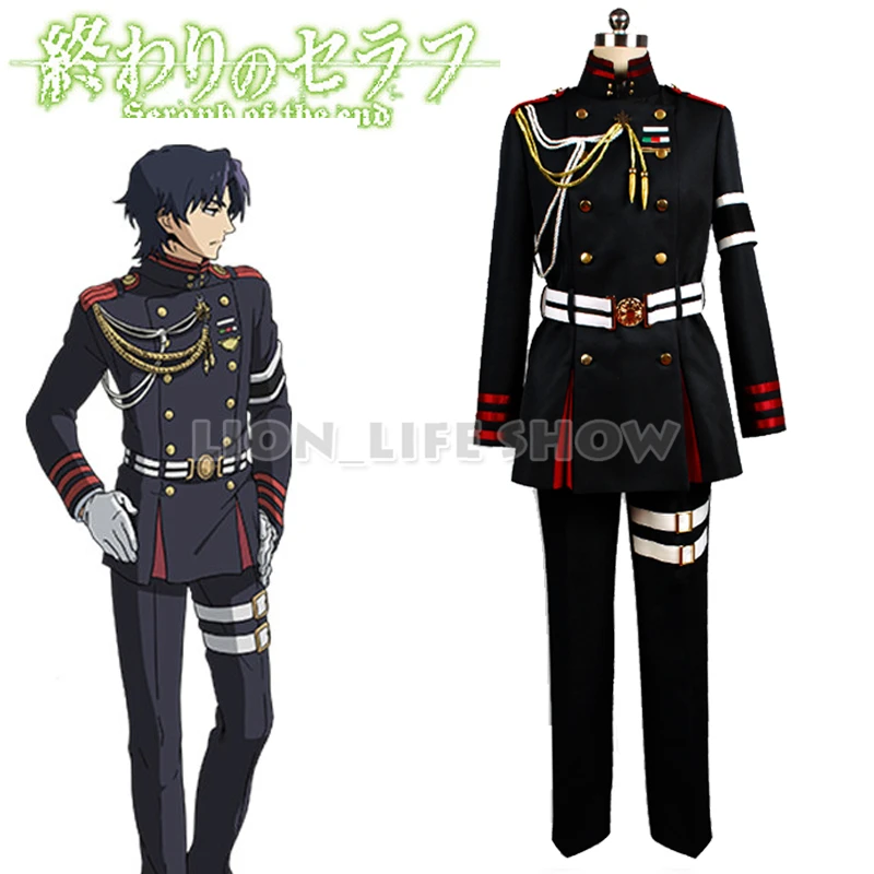 Owari no Seraph of the End Guren Ichinose Cosplay Costume Attire Outfit Uniform For Men Female full set |