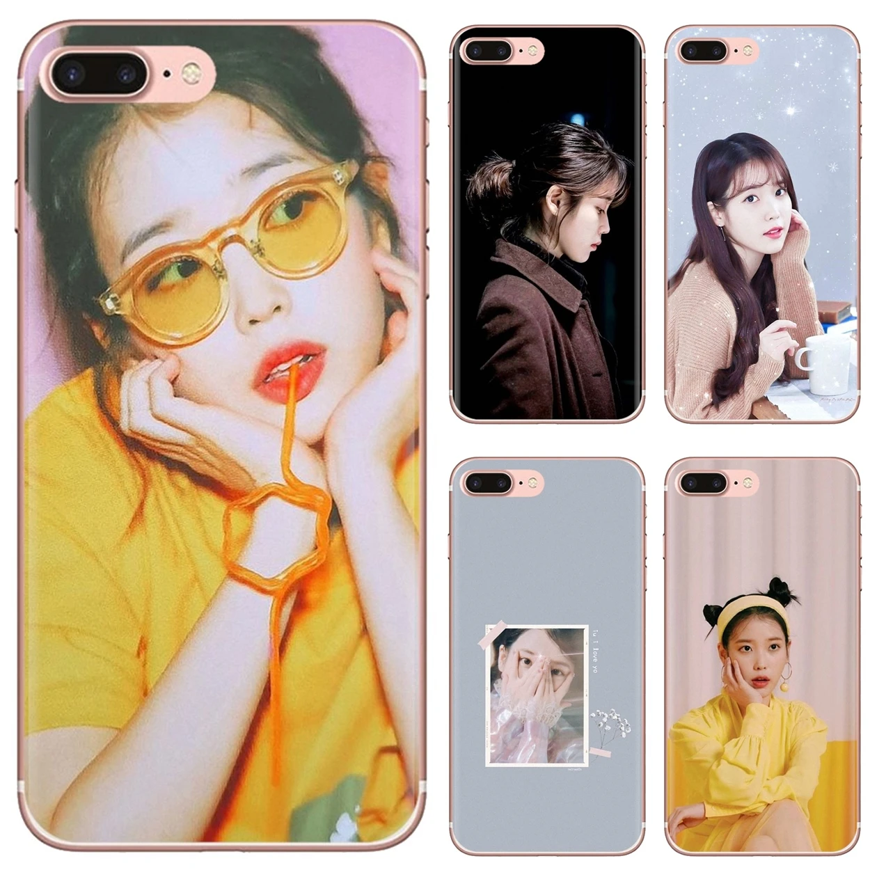 Силиконовый чехол для Samsung Galaxy S10E S20 FE Note 10 20 Edge Lite Plus Ultra Alpha Core Prime IU Lee Ji eun Kpop