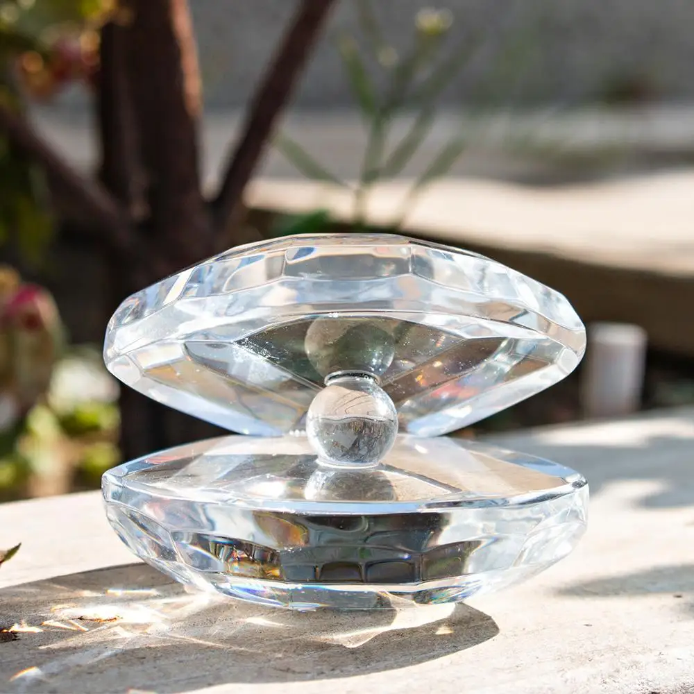 Хрустальные Фигурки H & D светоотражающая Морская раковина с искусственным