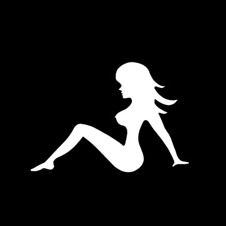 

Sexy Angel Girl Sitting Cartoon Graffiti Car Sticker Styling Funny Motorcycles Bumper Laptop Lovely Decal Accessories KK15*10cm