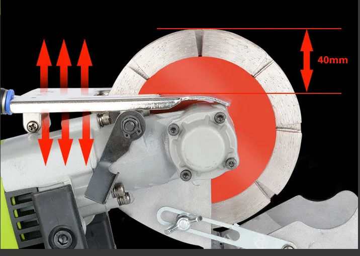Машина для резки стен однократный режущий аппарат высокомощный без пыли