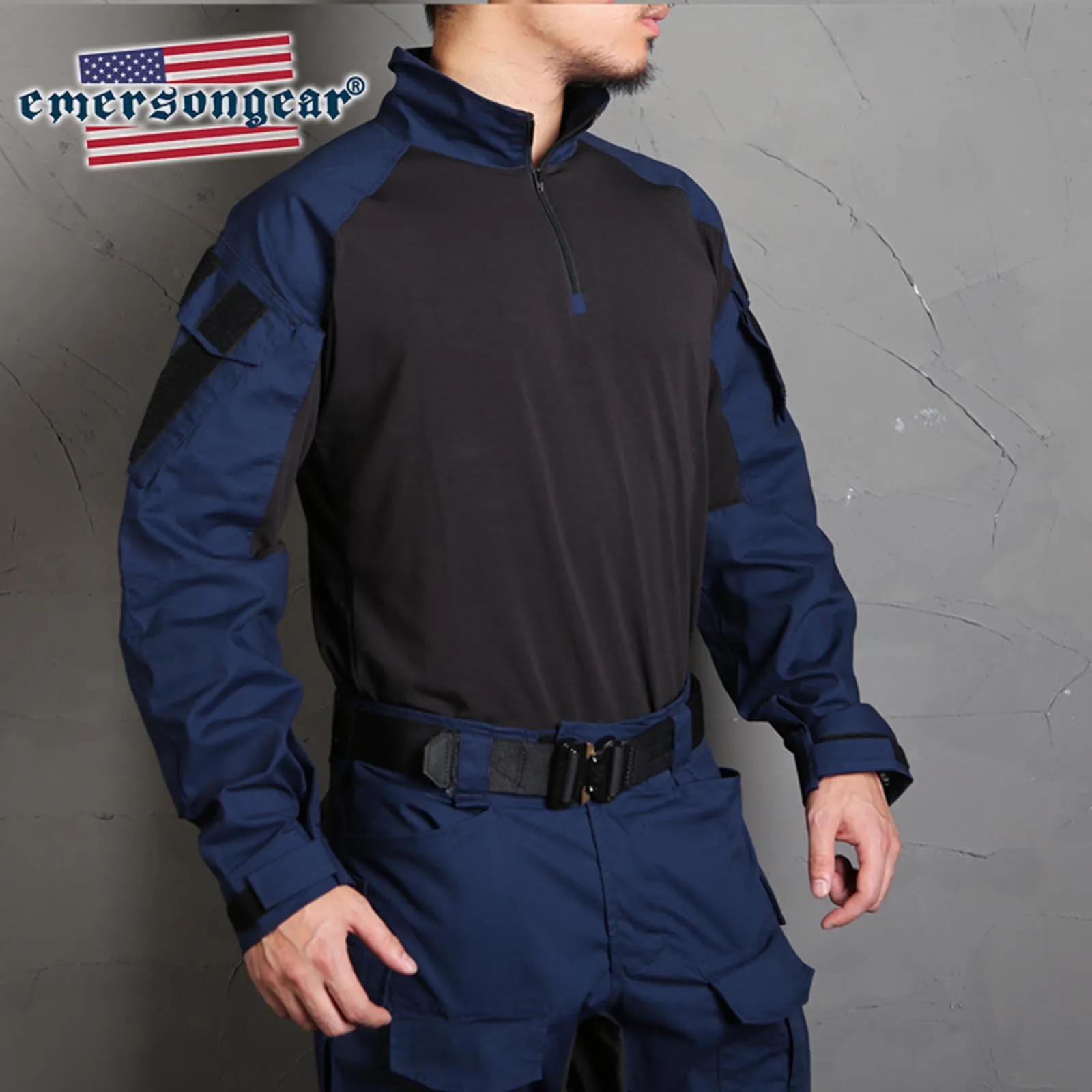 Emersongear Gen3 Tactical Combat Shirt Navy Blue Tactical Shirt EMB9421