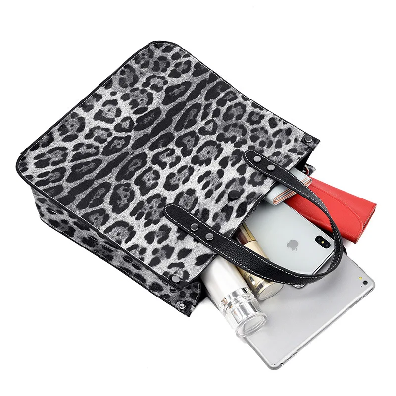 

2020 Women's Bag Spring New Leopard Print Mother Bag Two-Piece Fashion Women's Shoulder Bag Women's Handbag