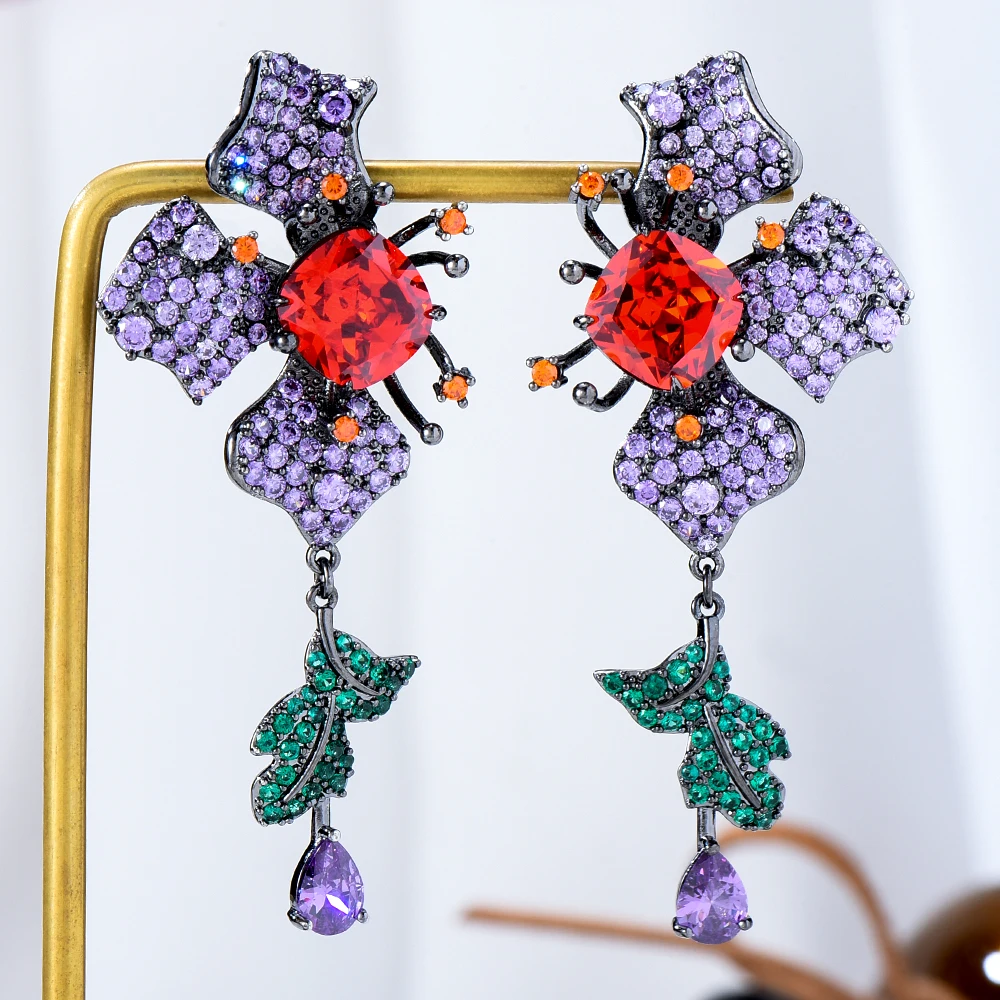 

Женские серьги-подвески SisCathy, длинные висячие серьги с фианитами, свадебное и праздничное Ювелирное Украшение