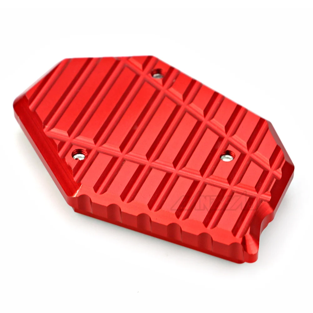 Мотоцикл боковая стойка увеличитель подставки увеличить пластина Pad ЧПУ