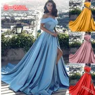 Современное длинное женское платье с воротником-лодочкой, элегантные платья в стиле Хай-стрит, женское длинное платье для свадебной вечеринки, выпускного вечервечерние, вечеринки, подружки невесты