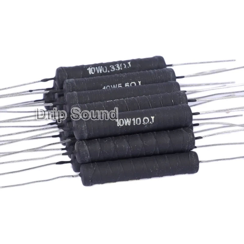 

Резистор для обмотки проводов, не Индуктивный, 6,8-47 Ом, 10 Вт, 2 шт.