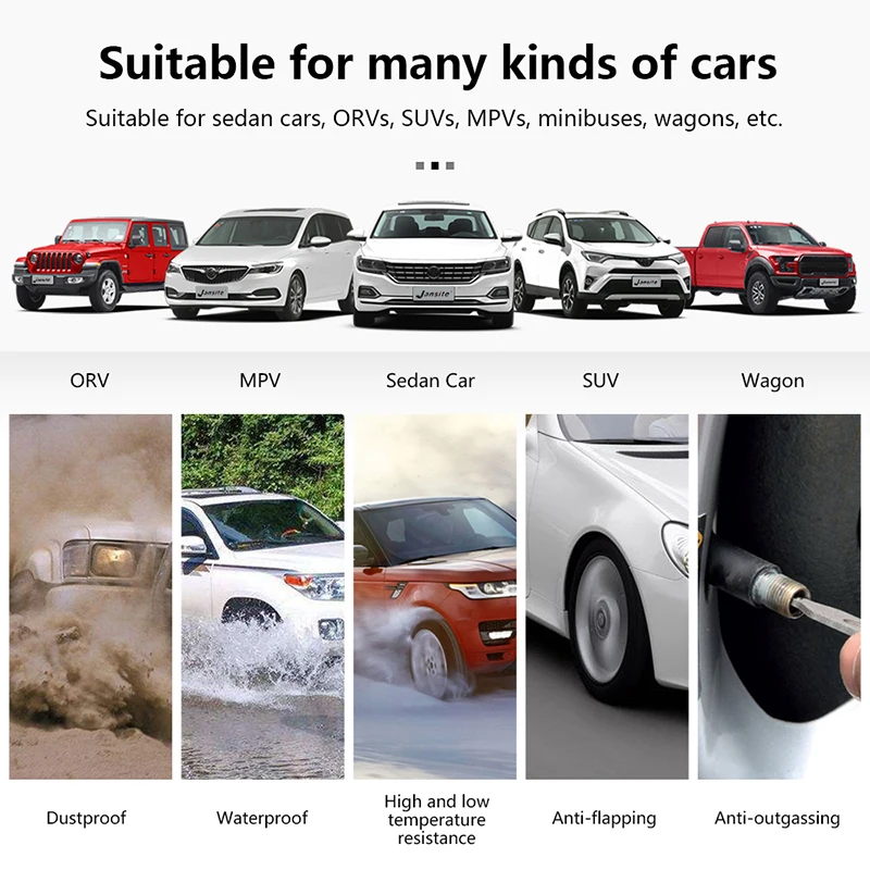 Система контроля давления в шинах Jansite датчик на солнечной батарее с голосовым