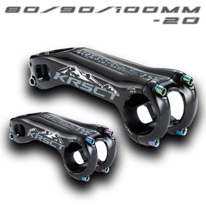 KRSCT новый CNC дорожный велосипед багажник горный MTB ствол-20 градусов 28,6*31,8 мм 8090  100 мм велосипедные запчасти