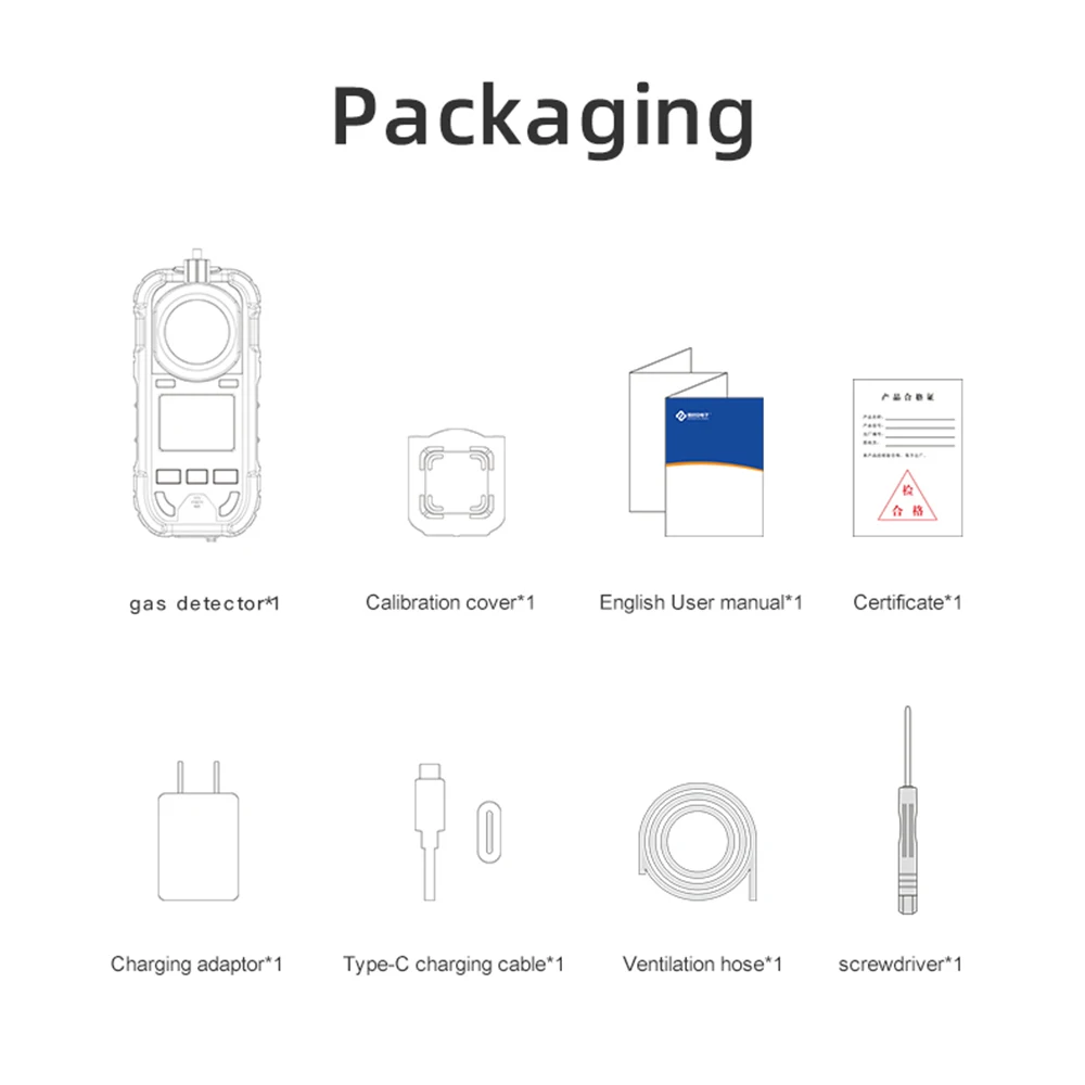 

Pump Multi 4 in 1 Gas Detector Gas Meter O2 H2S CO LEL Oxygen Hydrogen Sulfide Carbon Monoxide Combustible