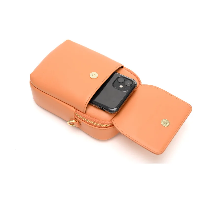 FOSIZZO Bag For Phone Cheap Handbag PU Leather Crossbody Designer Summer Bag Phone Shoulder Bag Small Trend Chic Bag  #5334