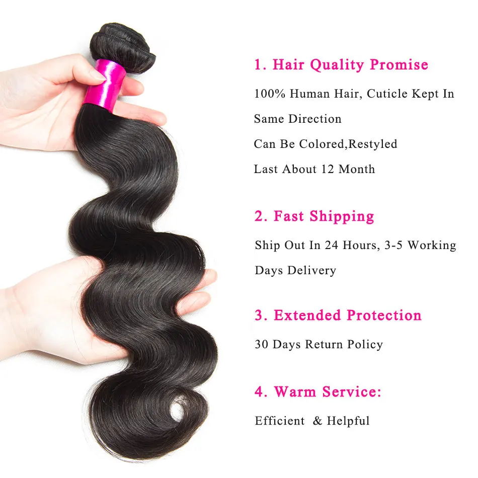 AliBele волосы малазийские объемные волнистые пучки предложения Remy человеческие