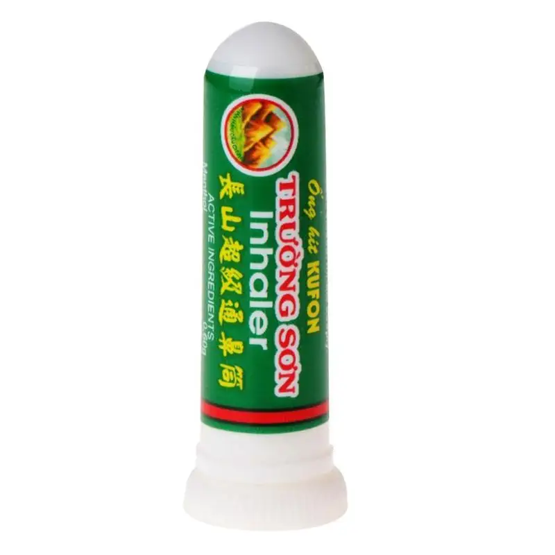 Таиландская травяная искусственная палочка для астмы головная боль освежающий