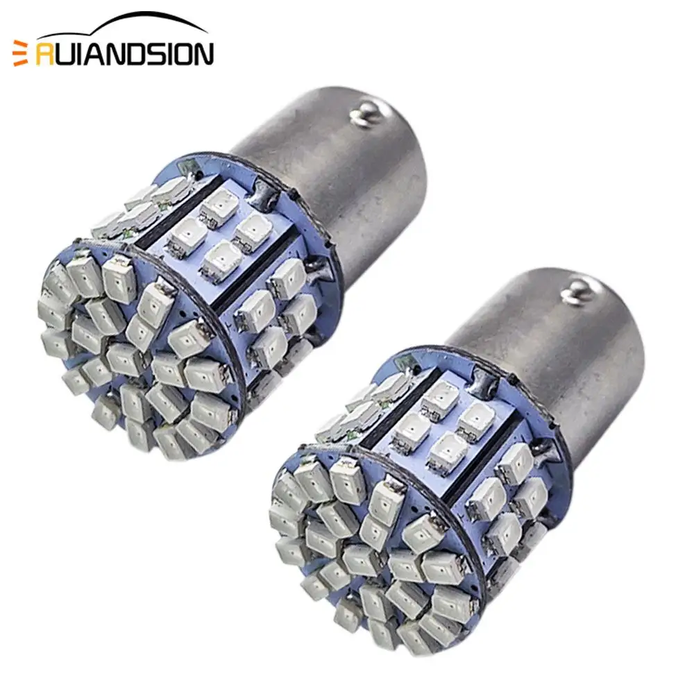 2X 1156 BA15S P21W BAU15S 1157 1206SMD 12 светодиодов Автомобильная Тормозная лампа В