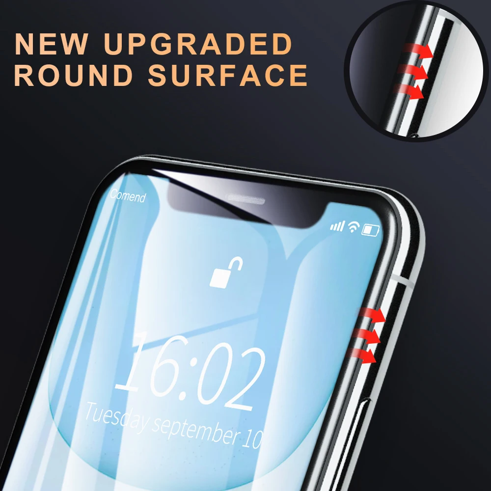 2 шт для iPhone XR стеклянная пленка для iPhone 7 6 6s 8 Plus Защита экрана для X XS MAX стекло для iPhone 11 Pro MAX стекло