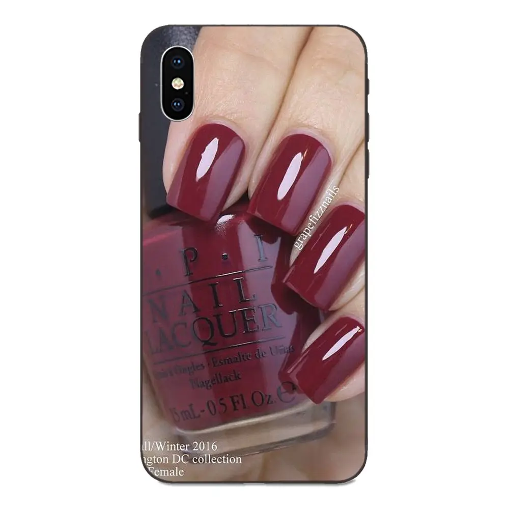 For Huawei Mate 9 10 20 P8 P9 P10 P20 P30 Lite Mini Play Pro P smart Plus Z 2017 2019 Soft Fashion The Color Nail Polish | Мобильные
