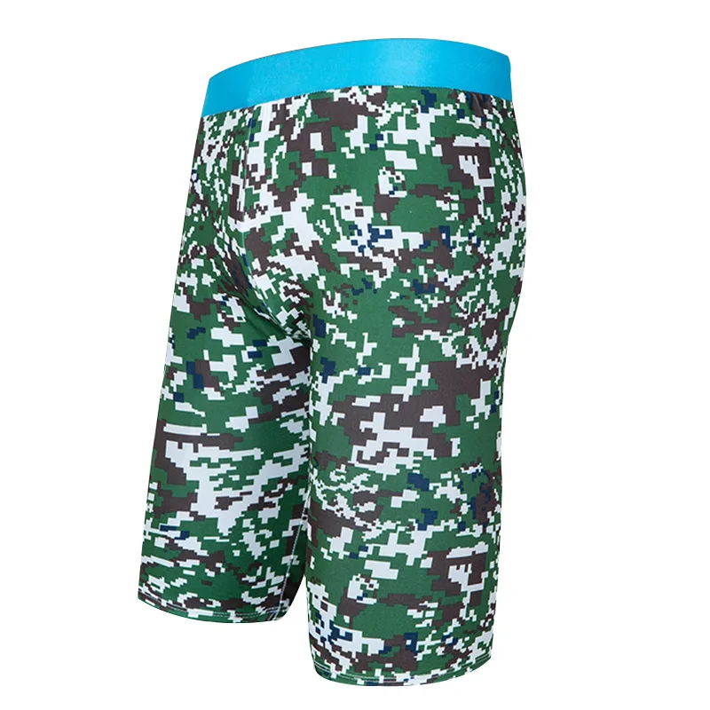 Плавки шорты мужские с камуфляжным принтом до колена пляжные|Мужские плавки| |