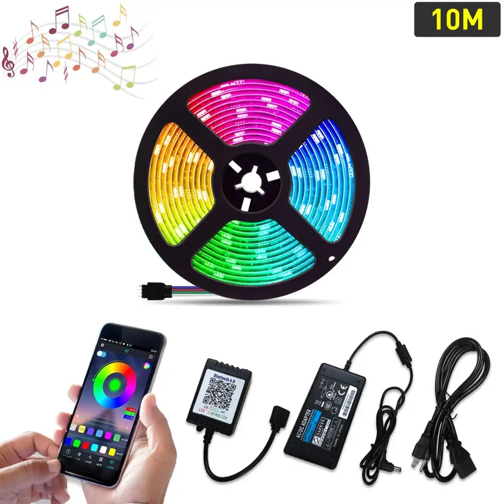 

Ленсветильник светодиодная SMD 5050 RGB, 24 В, 10 м