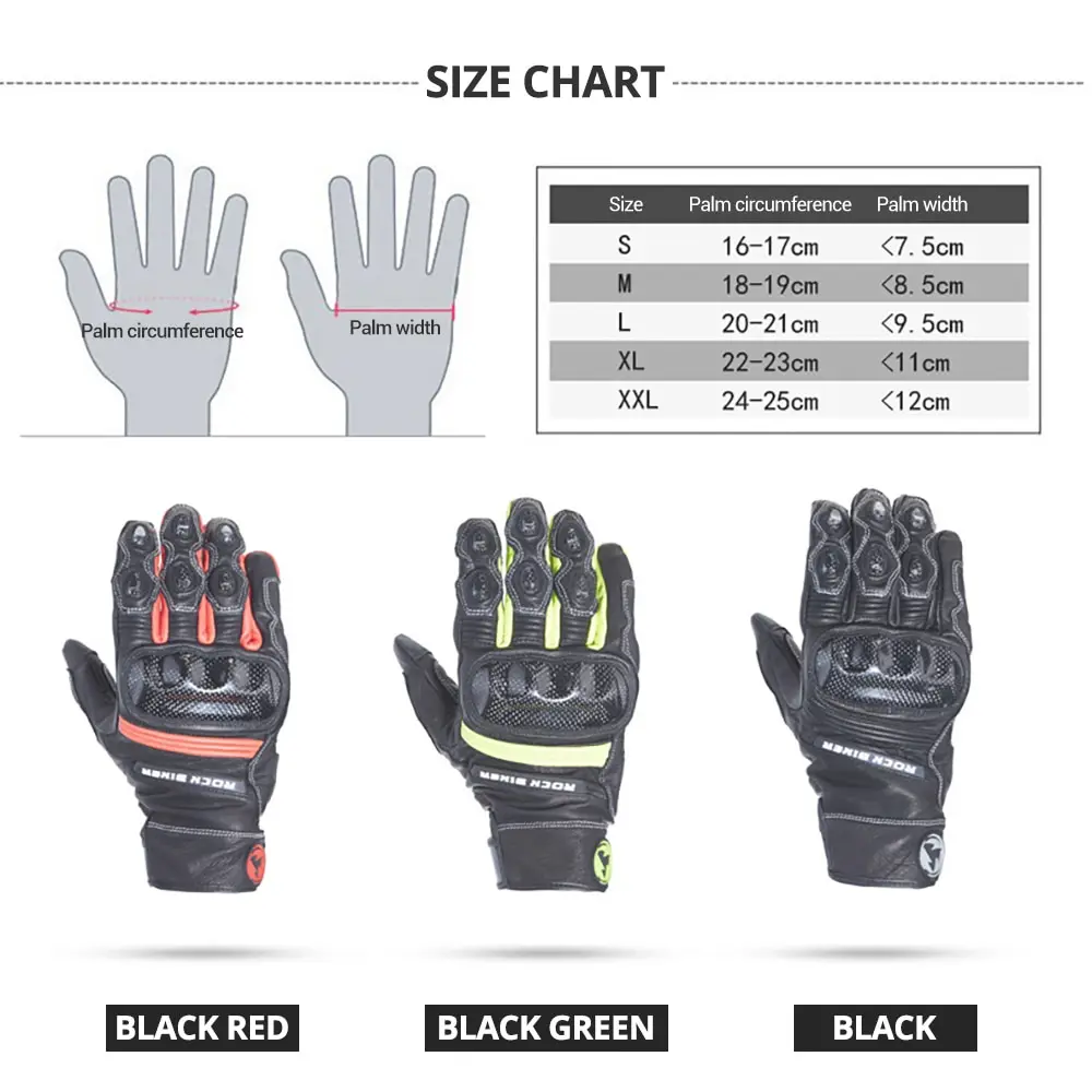 

Motorcycle Gloves Leather Carbon Fibre Guantes Moto Winter Motocross Gloves Touch Function Guantes Moto Riding Gloves