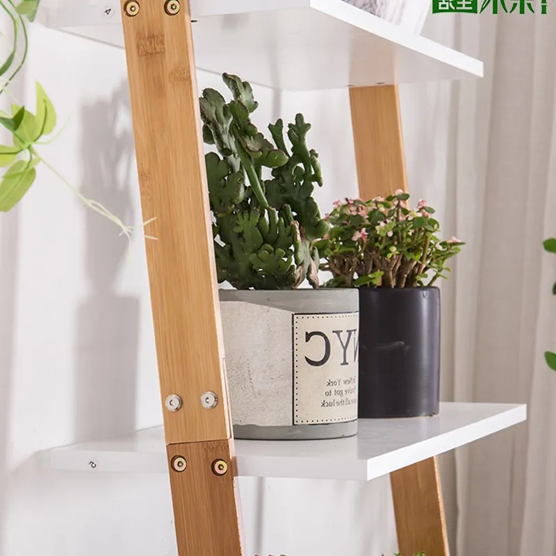 

Bookshelf Trapezoid Shelf, Living Room Wall Shelf, Bedroom Wall, Flower Shelf, Floor Corner, Storage Shelf, Multilayer Shelf