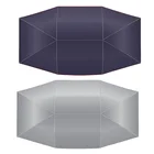 Универсальный автомобильный солнцезащитный козырек для зонта, тканевая палатка с защитой от УФ-лучей, водонепроницаемая, 4x2,1 м