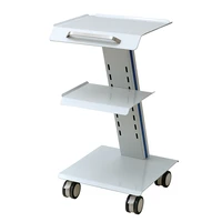 dental tool cart mobile instruments dentistry three storage layers cart medical trolley for dentist supplies accessories
