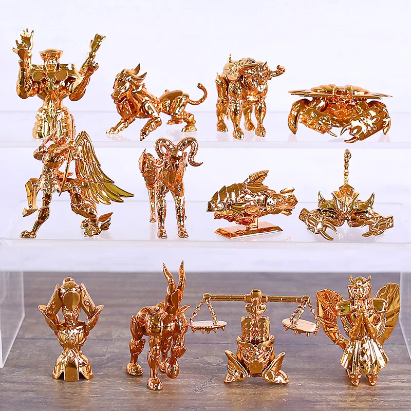Коллекционные фигурки из ПВХ Saint Seiya коллекционные серии золотых зодиаков