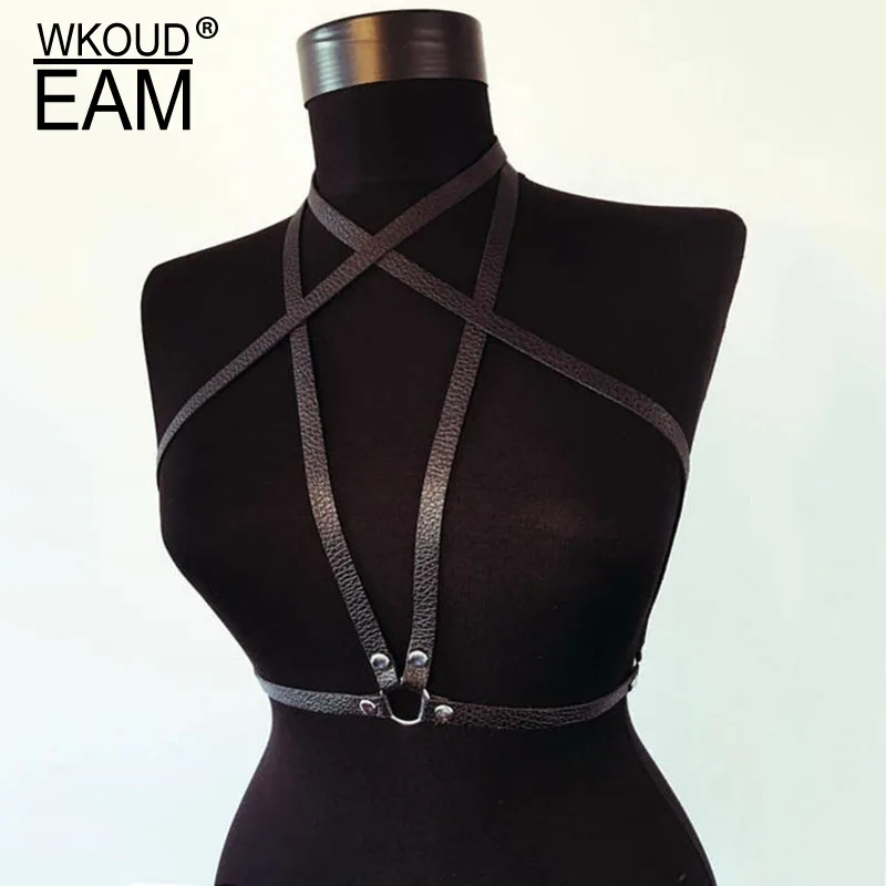 WKOUD EAM новинка 2020 сексуальный эротический бандажный бюстгальтер для женщин пуш-ап