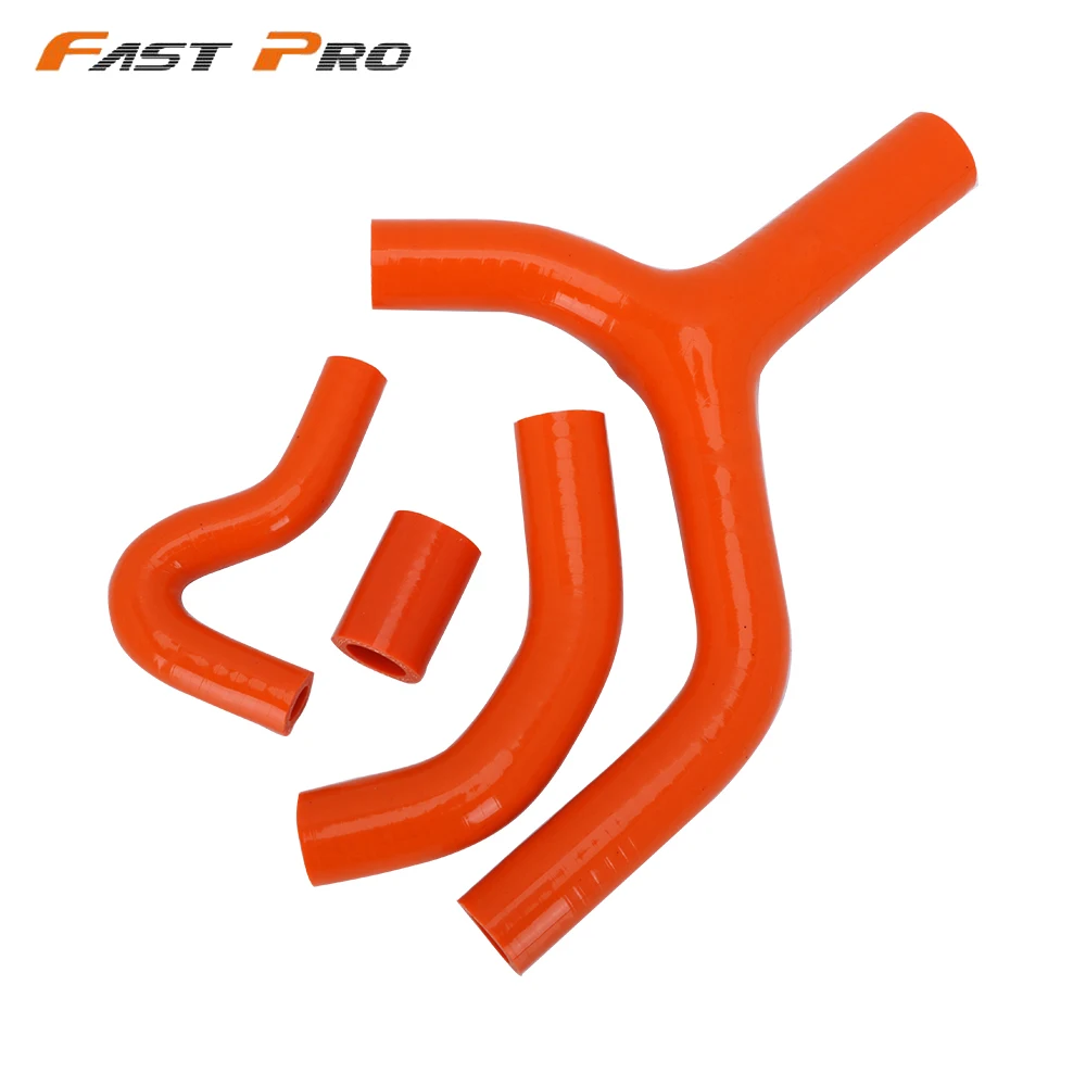 Силикон радиатор Хладагент петель растяжимый шланг для KTM EXC-R EXC XCW 450 2007-2010 Enduro