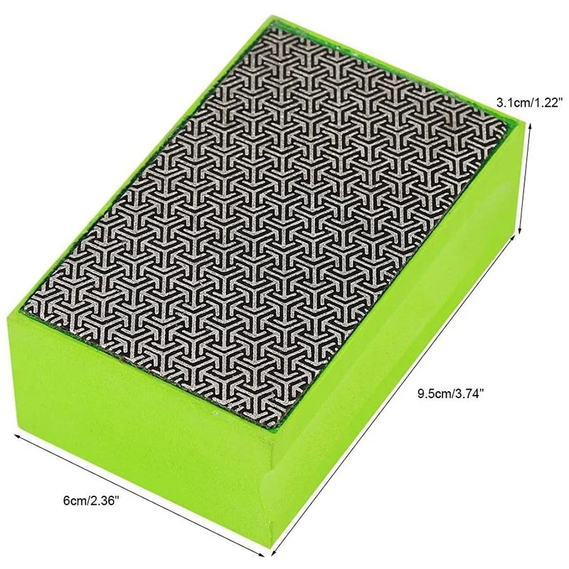 

Diamond Hand Polishing Pad 90X55mm Stone Polishing Hand Wiper Gl Polish Grinding Ceramic Tile Diamond Abrasive Pads
