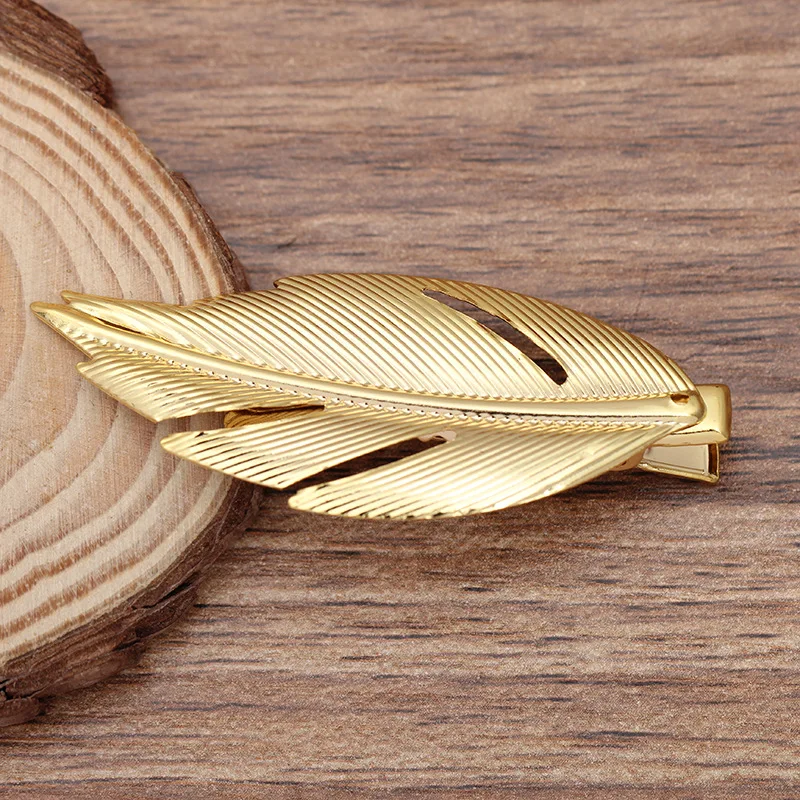 10pcs 60*25mm Kids Women's Leaf Bobby Pins Clip Crocodile Duckbill Hair With Teeth Alligator Clips Hairpins Styling | Украшения и