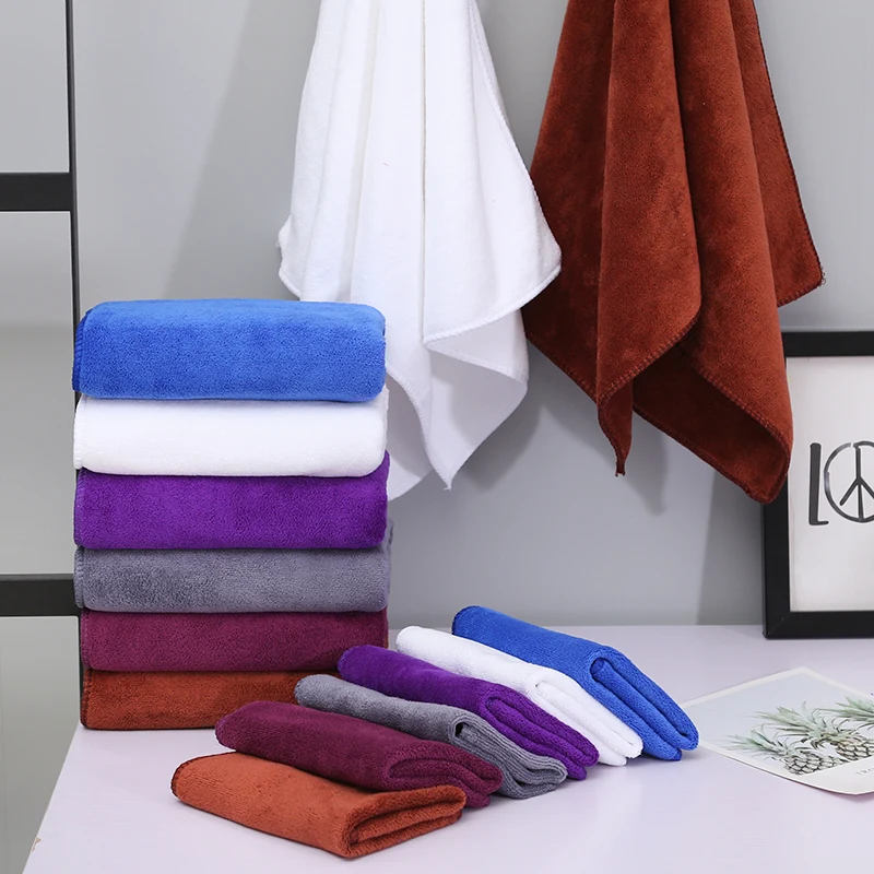 

1pcs Face Towel Cleaning Towels Kitchen Table Wash Microfiber Towel Sports Travel Bathroom Towels For Adults toalla facial W007