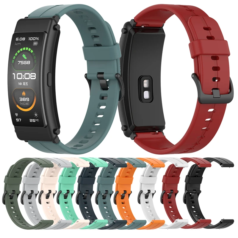 Ремешок для смарт браслета Huawei TalkBand B6 силиконовый спортивный сменный ремешок B3