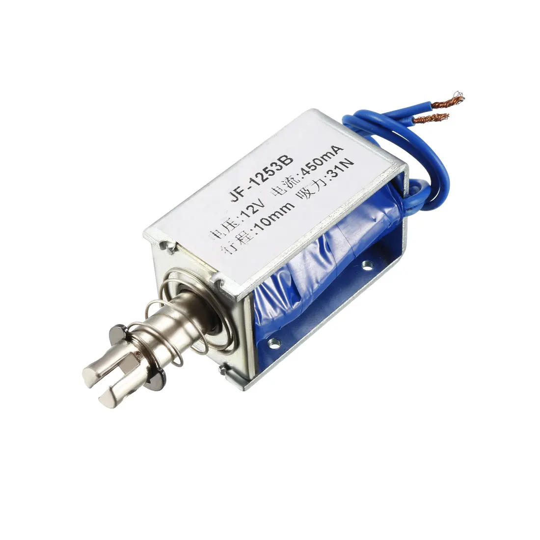 UXCELL DC 12V 31N 8/10/15 мм пуш-ап Тип Электромагнит открытая рамка Тип прямолинейного движения с хорошим качеством, для офисных помещений механические