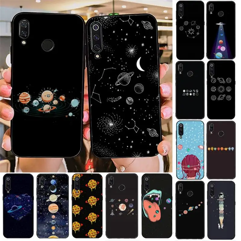 

YNDFCNB Planet Phone Case For Redmi note 8Pro 8T 6Pro 6A 9 Redmi 8 7 7A note 5 5A note 7 case