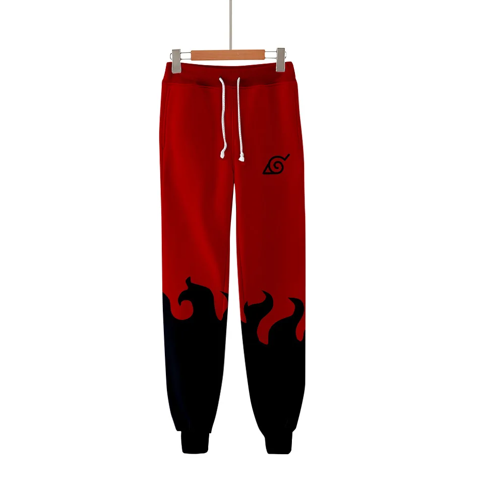 

2020 Unisex Cosplay Anime Akatsuki Sweat Pants 3D Joggers Pants Trousers Men/Boy Clothing Casual Pantalon Homme Sweatpants