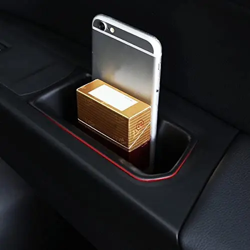 

Black Accessories Car Interior Rear Side Car Door Storage Organizer Box Holder for Volkswagen Atlas Teramont 2017 2018 2019
