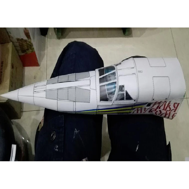 1:100 DIY Tu-160 блэкджек бомбер ремесло самолета 3D Бумага модель Наборы игрушки |