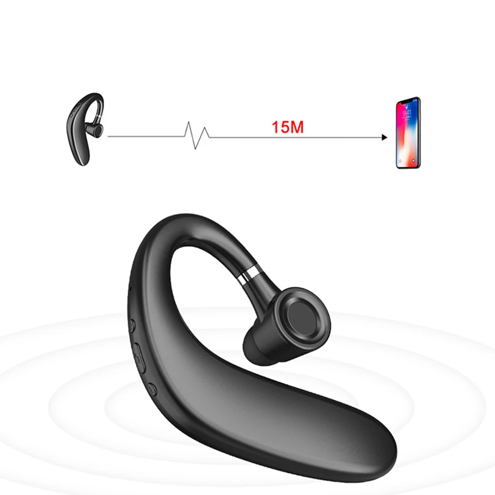 Bluetooth-гарнитура наушники с шумоподавлением без рук мини беспроводные крючком