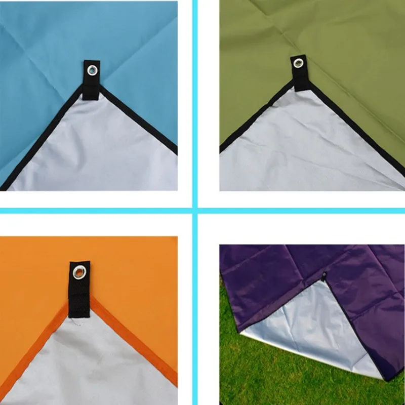 

2.1x1.5m Outdoor Camping Picnic Mat Ultralight Thin Moisture-proof Camping Equipment Waterproof Grounding Mat Beach Blanket Pad