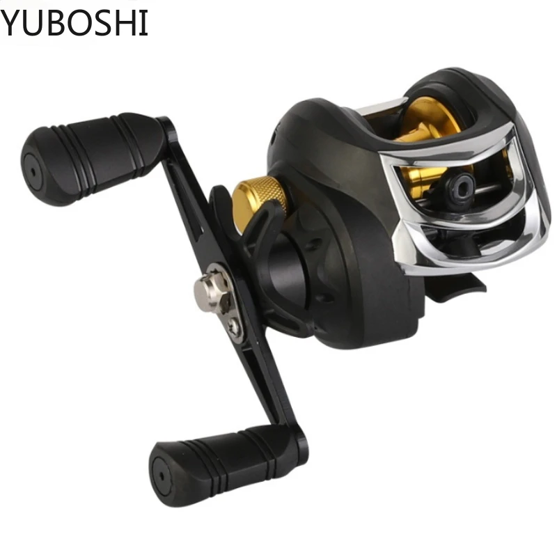 

YUBOSHI Fishing Reel Left Right Hand Baitcasting Reel Adjustable Brake System 8kg Drag 7.2:1 Fishing Reel Fishing Accessories
