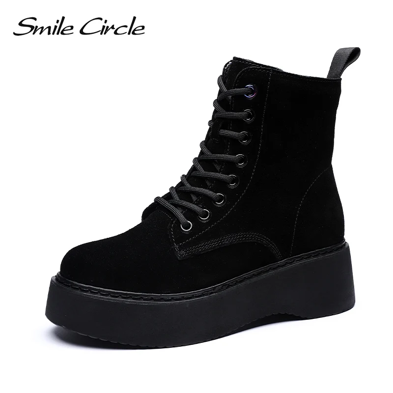 сапоги женские натуральная кожа ботинки зимние для женщин ботильоны осень зима