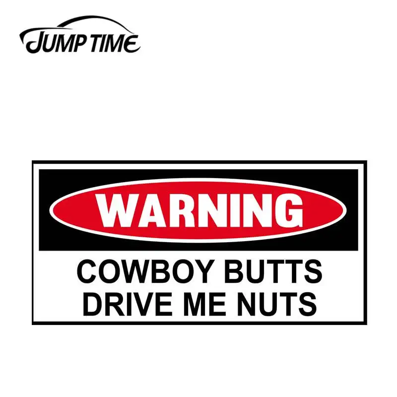 JumpTime 13 см x 6 4 для Предупреждение ковбойские стеллажи Вождение меня гайки