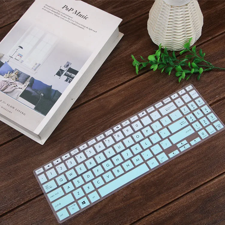 Силиконовая защита для клавиатуры ноутбука кожного покрова ASUS Zenbook флип 15 Q507IQ Q507