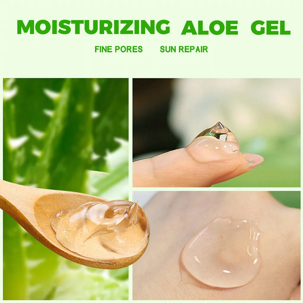 

300ml Aloe Vera Gel 92% Natural Face Creams Moisturizer Acne Treatment Gel For Skin Repairing Natural Beauty Products#HWC