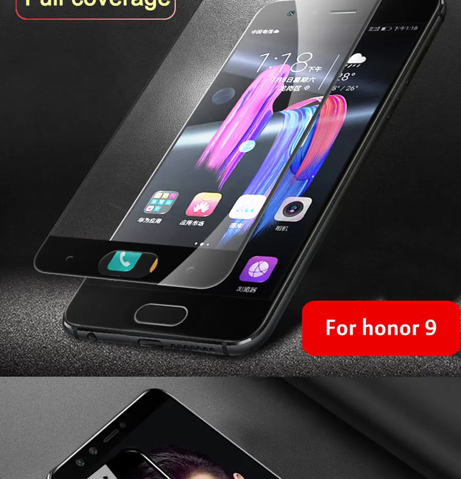 3D закаленное стекло на huawei honor view 20 10 V20 V10 Защита экрана для honor 10 9 8 Lite V9 V8 полная крышка защитная пленка